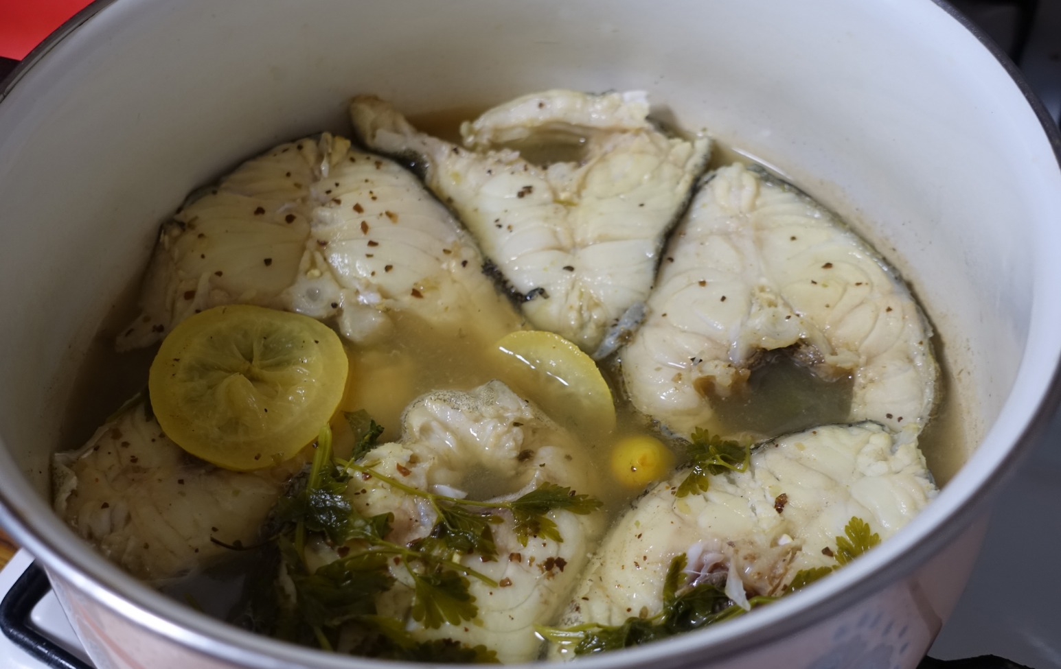 haşlama balık pişirme
