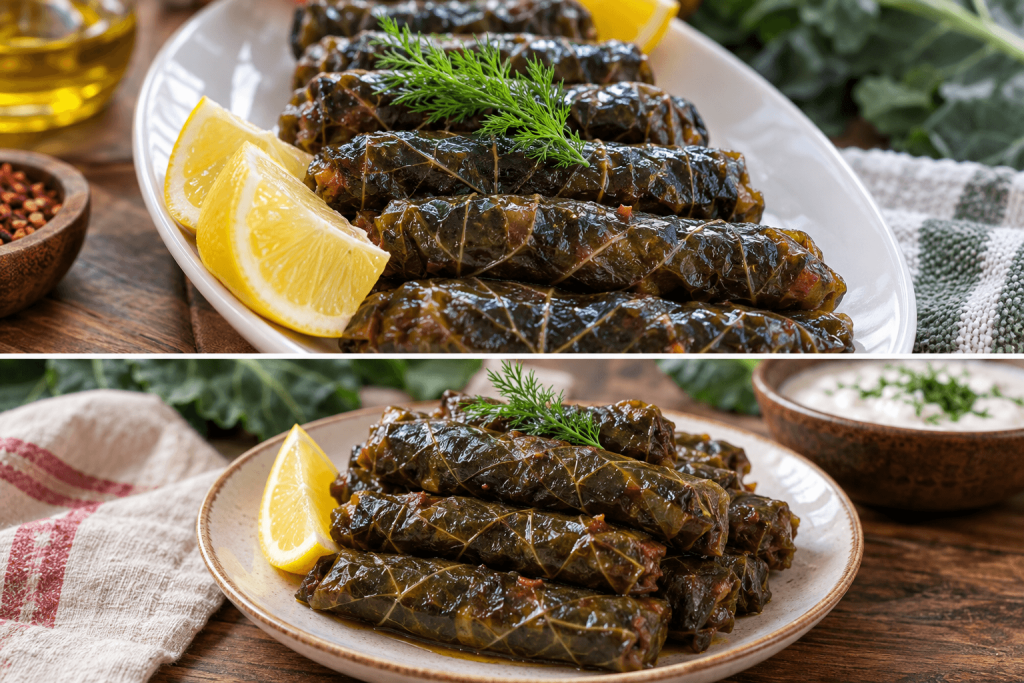 kara lahana sarması